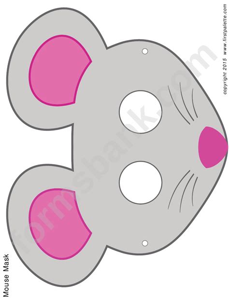 Mouse Template Printable